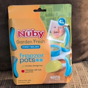 Nuby Garden Fresh Freezer Pots